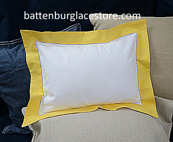 Pillow Sham Standard Size Color Battenburg Lace Store The Home